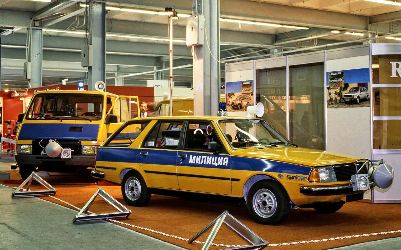 универсал Renault 18 и фургон Traffic