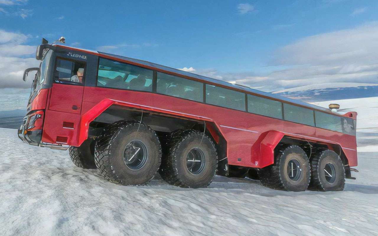 Восьминогий конь Одина — автобус для покорения ледников — фото 1218018