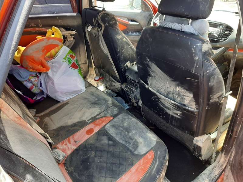 Владелец Весты показал свою машину после потопа в Краснодарском крае