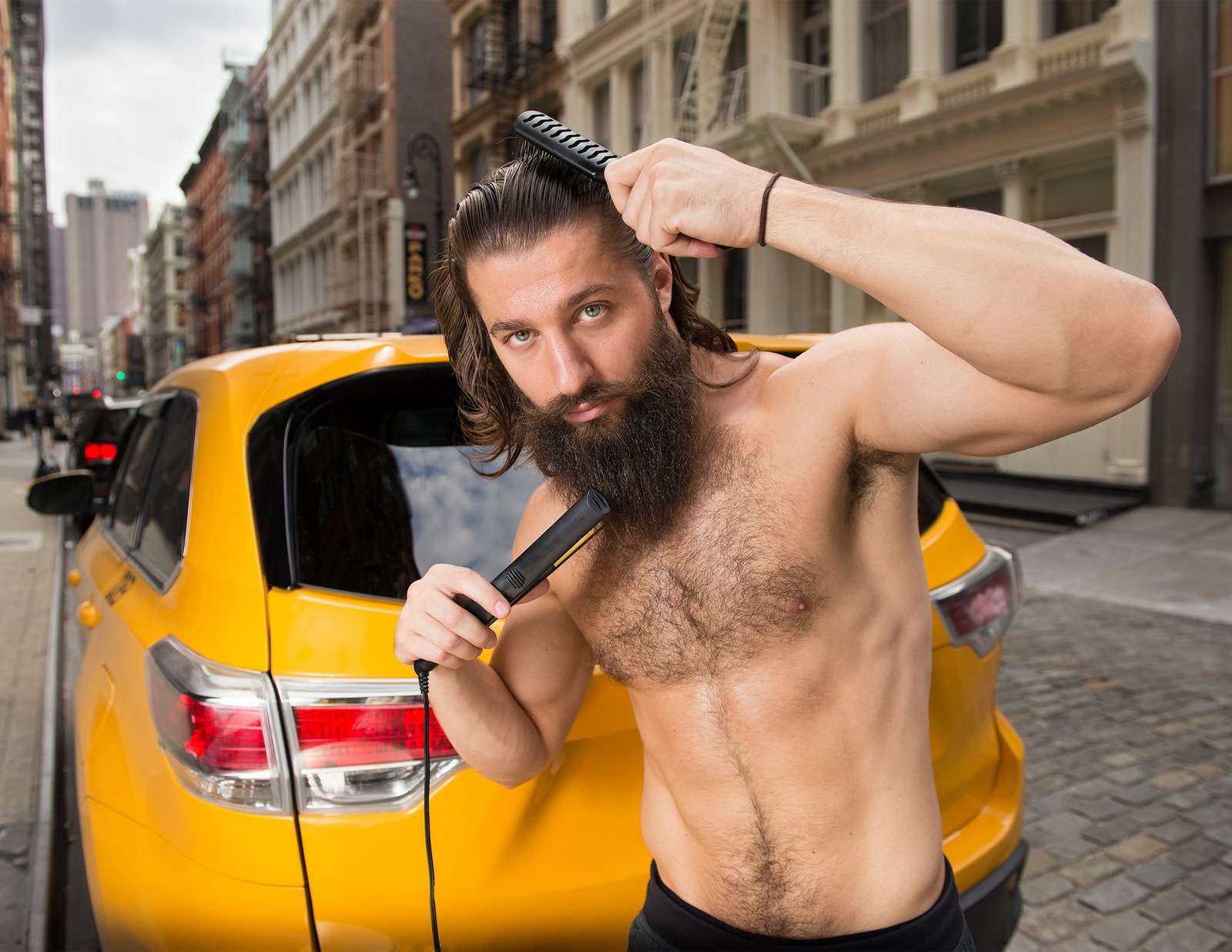 Осторожно! Некрасивые мужчины! Пародийный календарь таксистов Нью-Йорка — фото 818740