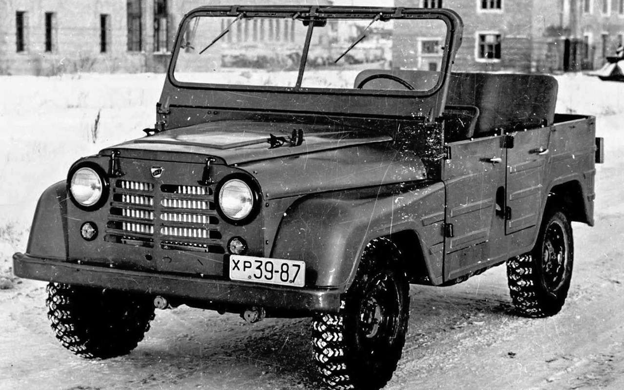 Прототип с независимыми подвесками УАЗ‑471, 1961 г.