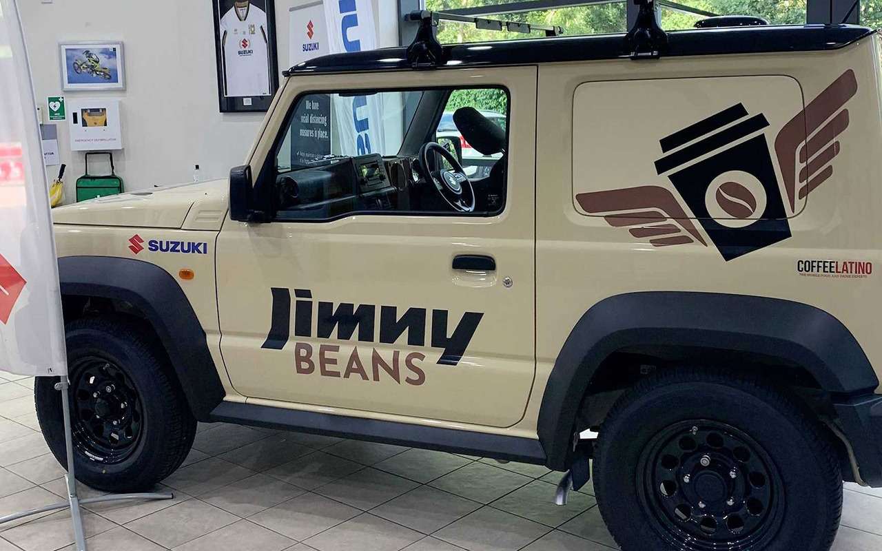 Suzuki Jimny превратили в мобильную кофейню — фото 1274631