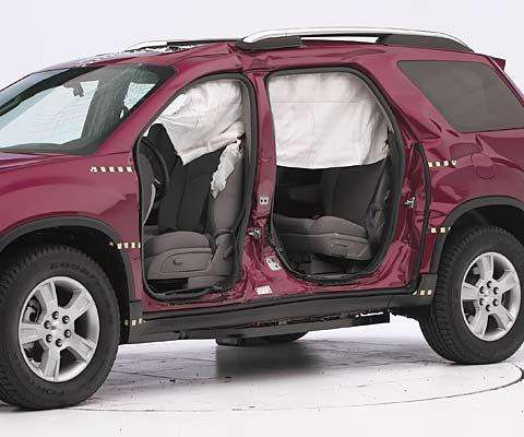 Honda Odyssey и три GM SUV стали отличниками безопасности