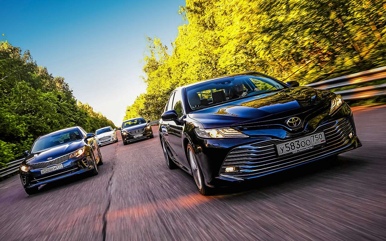 Toyota Camry против конкурентов — сравнительный тест — фото 882423