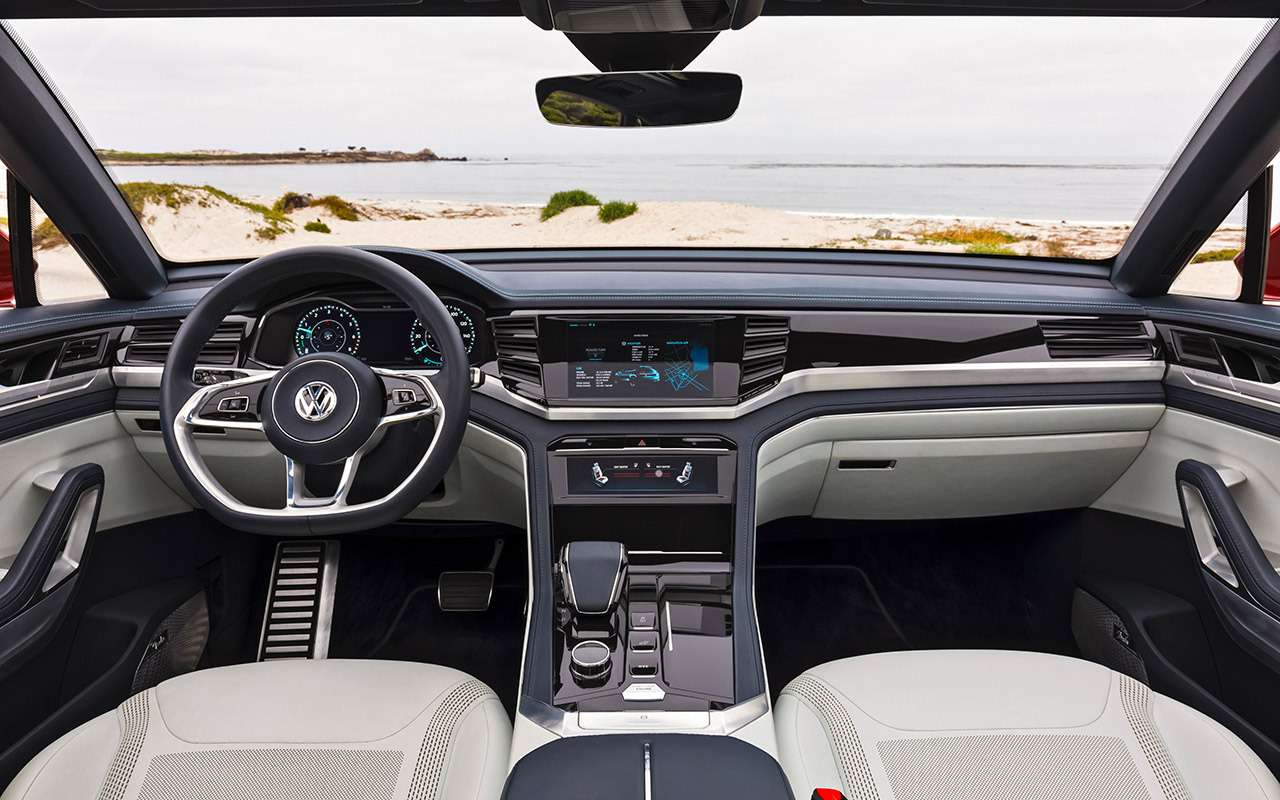 VW Teramont размножается: тест-драйв купе-кроссовера и пикапа — фото 921300