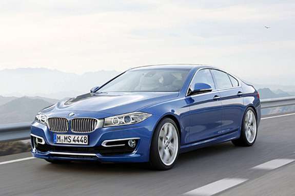BMW 4-Series Gran Coupe rendering side-front view_no_copyright