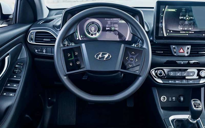 У Hyundai появятся рули с экранами в центре