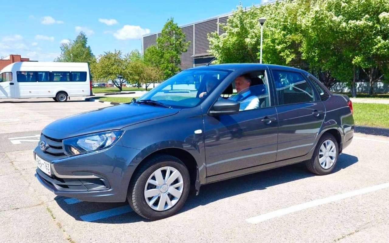 Lada Granta after import replacement: first photos - photo 1334993