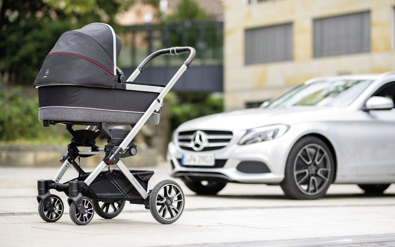 В Mercedes-Benz сделали коляску для младенцев — фото 918576