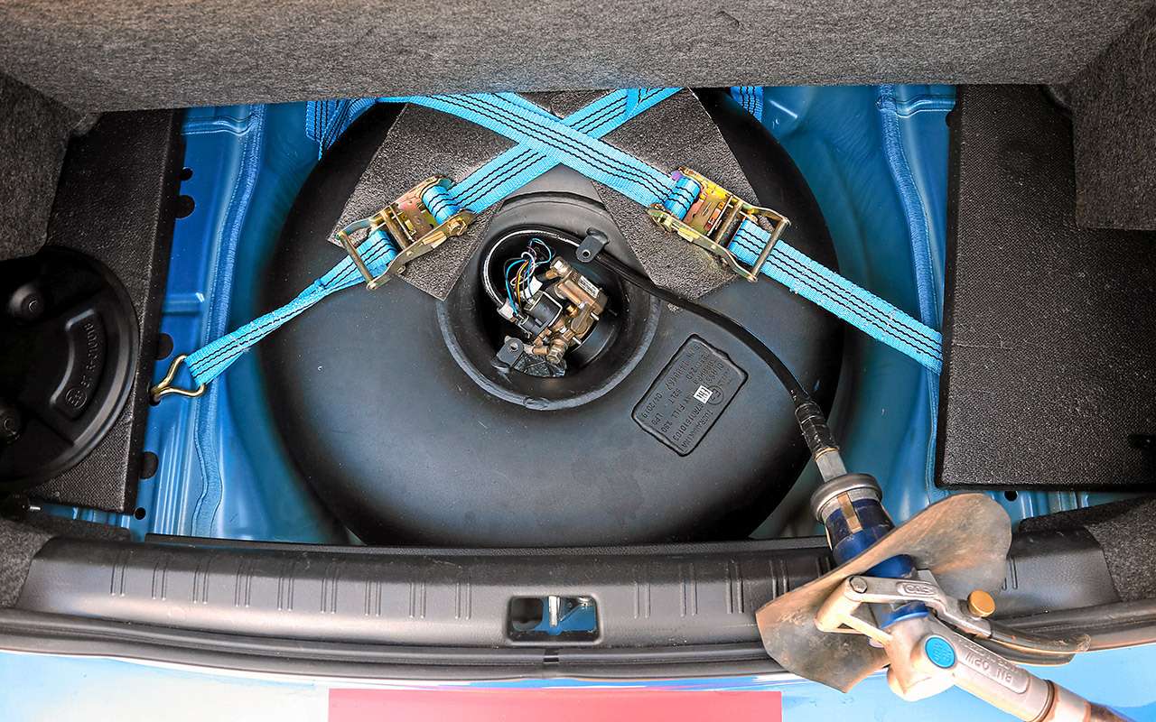 Опыт над спорткаром: перевели Subaru WRX STI на газ — фото 1172674