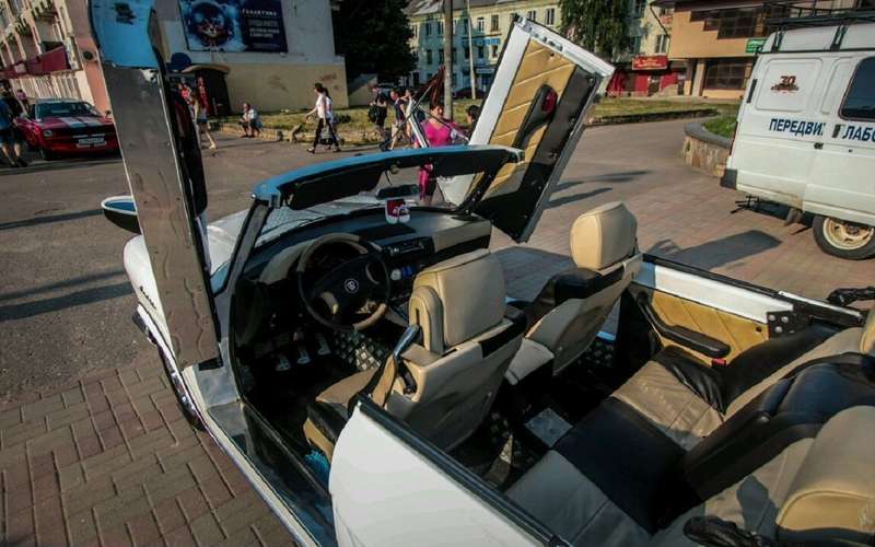 Продается уникальный кабриолет Волга с ламбо-дверями и прицепом