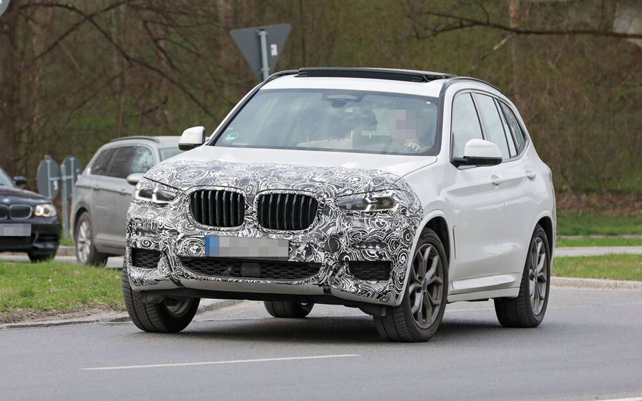 Обновленный BMW X3 выехал на тесты — фото 1246529
