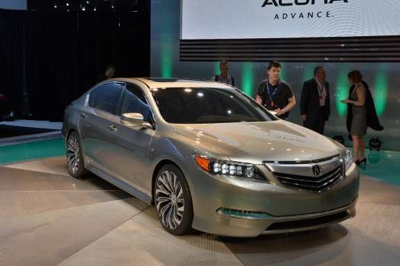 Acura RLX Concept side-front view